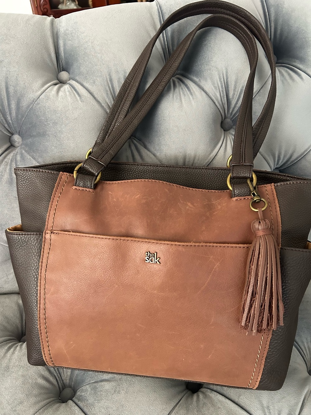 The Sak Ashby Leather Satchel Bag